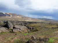Regengebiete nähern sich dem Leirhnjúkur